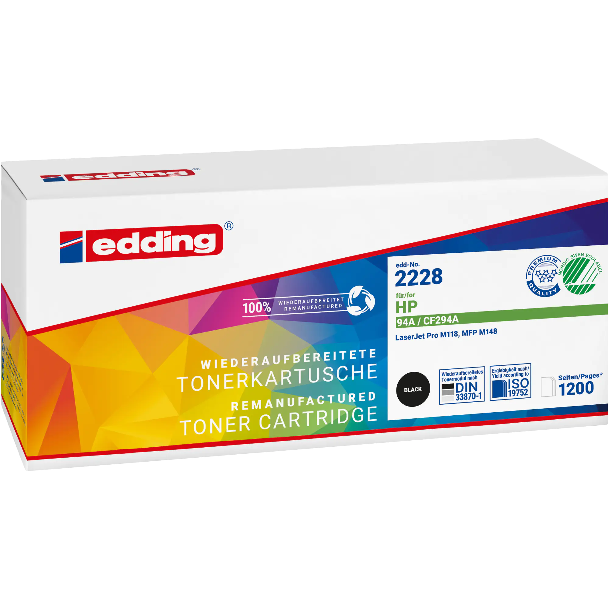 edding Toner wie HP CF294A schwarz aus der Kategorie Tinte & Toner