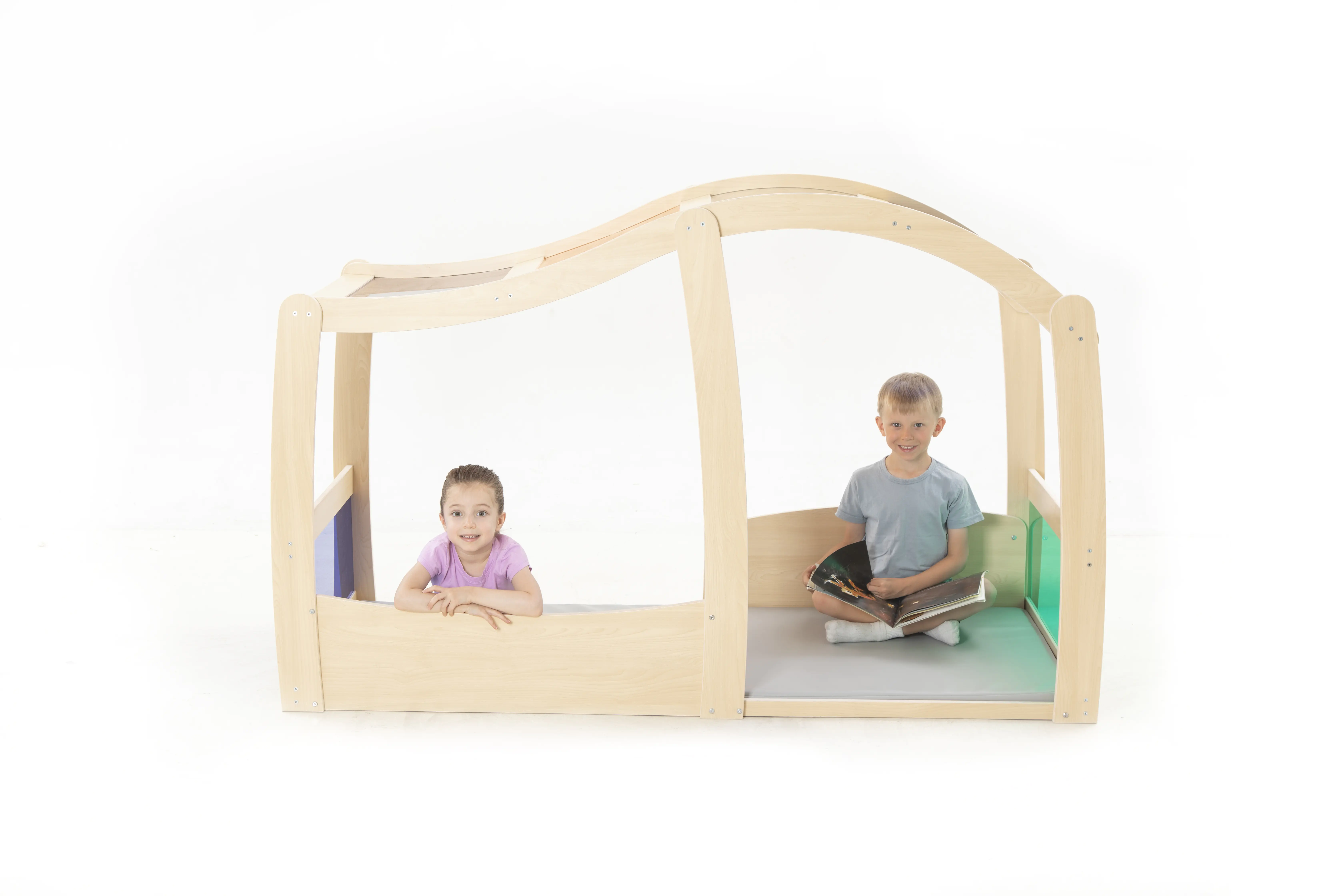 Wisdom Regenbogen | Spielhaus | 188 x 79 x 121 cm | Holz aus der Kategorie Bausteine & Spiellandschaften
