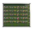 Personal-Raum-Plan, 10 Stunden, 63 Spalten, 103x137 cm, aus der Kategorie Personal- Raum- Tafeln 10h