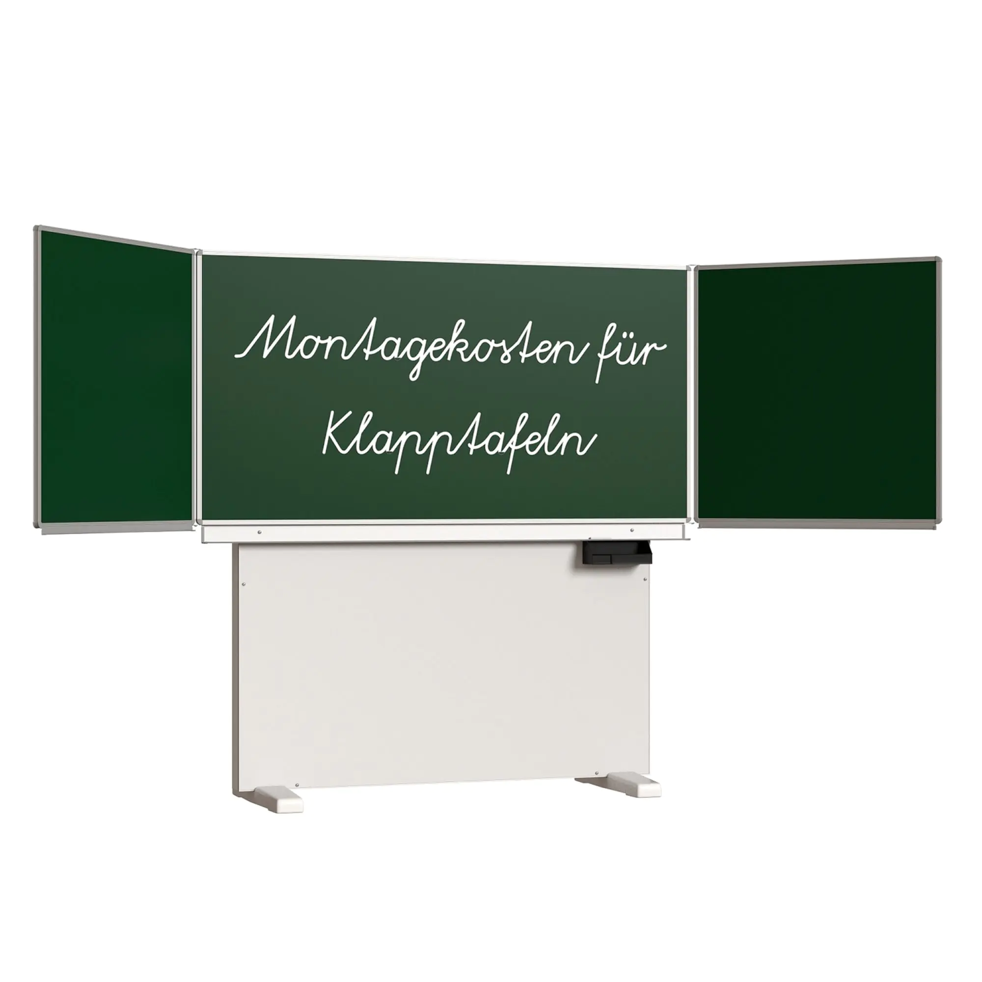 Montagekosten für Klapptafeln