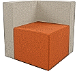 Sitzelement Sessel-Ecke, XXL, Sitzfläche 55x55 cm, Höhe 40 cm aus der Kategorie Polstermöbel