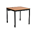 EDV-Tisch,  80x80 cm (B/T), 72 cm hoch, offener Blechkabelkanal, aus der Kategorie EDV-Tische