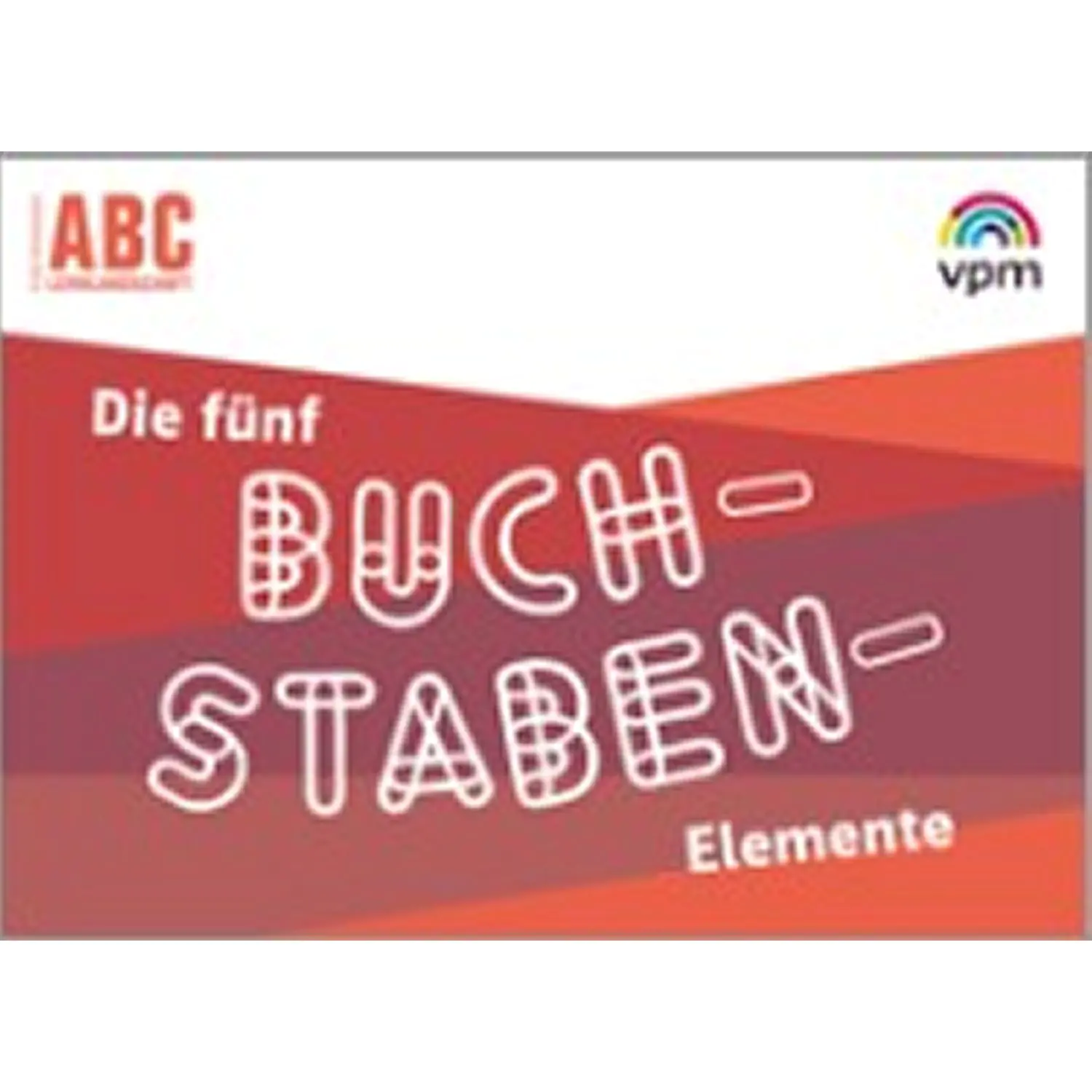 ABC-Lernlandschaft 1/2, 5-Buchstaben-Stempel aus der Kategorie Deutsch
