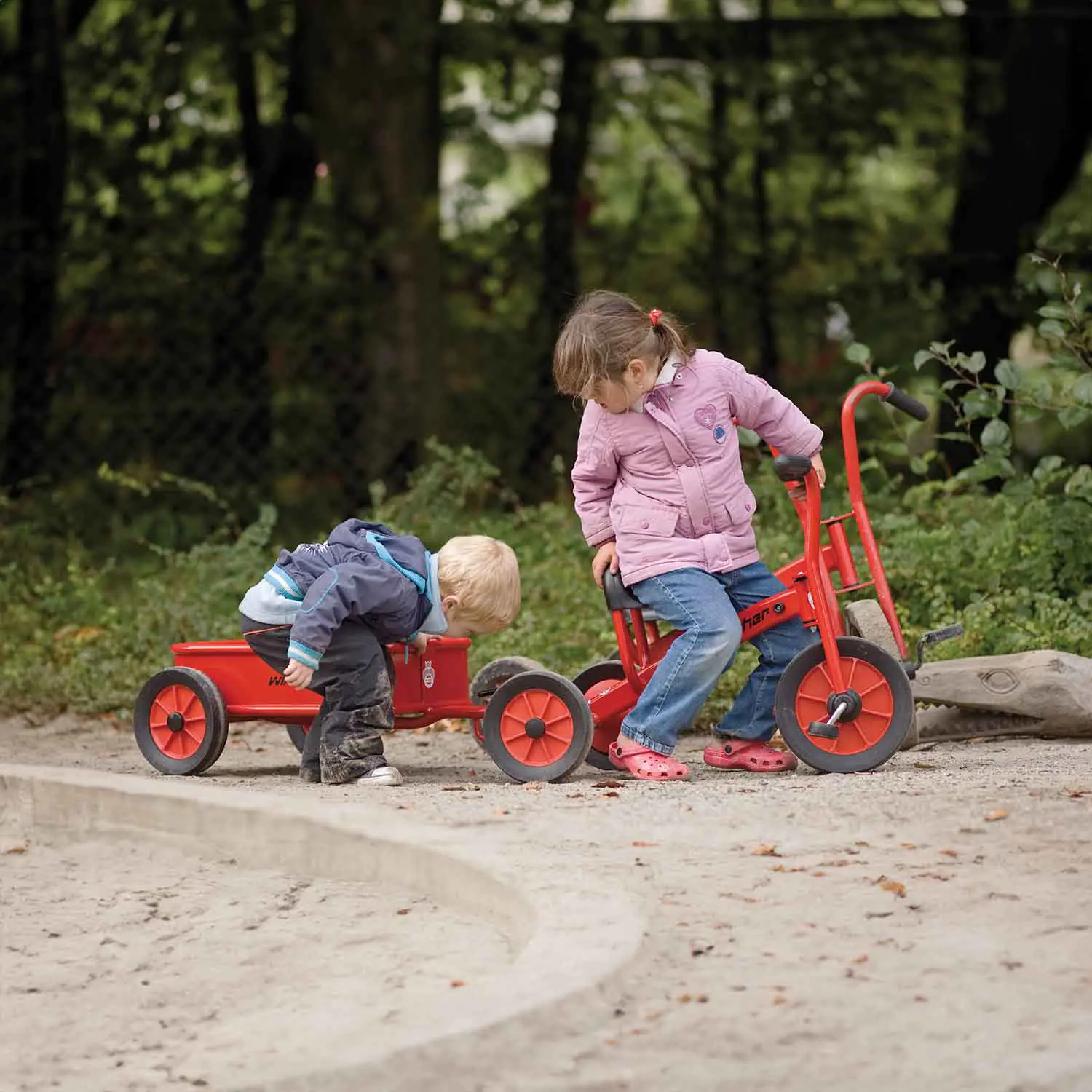 Dreirad Mittel für Kinder von 3-6 Jahren aus der Kategorie Outdoor