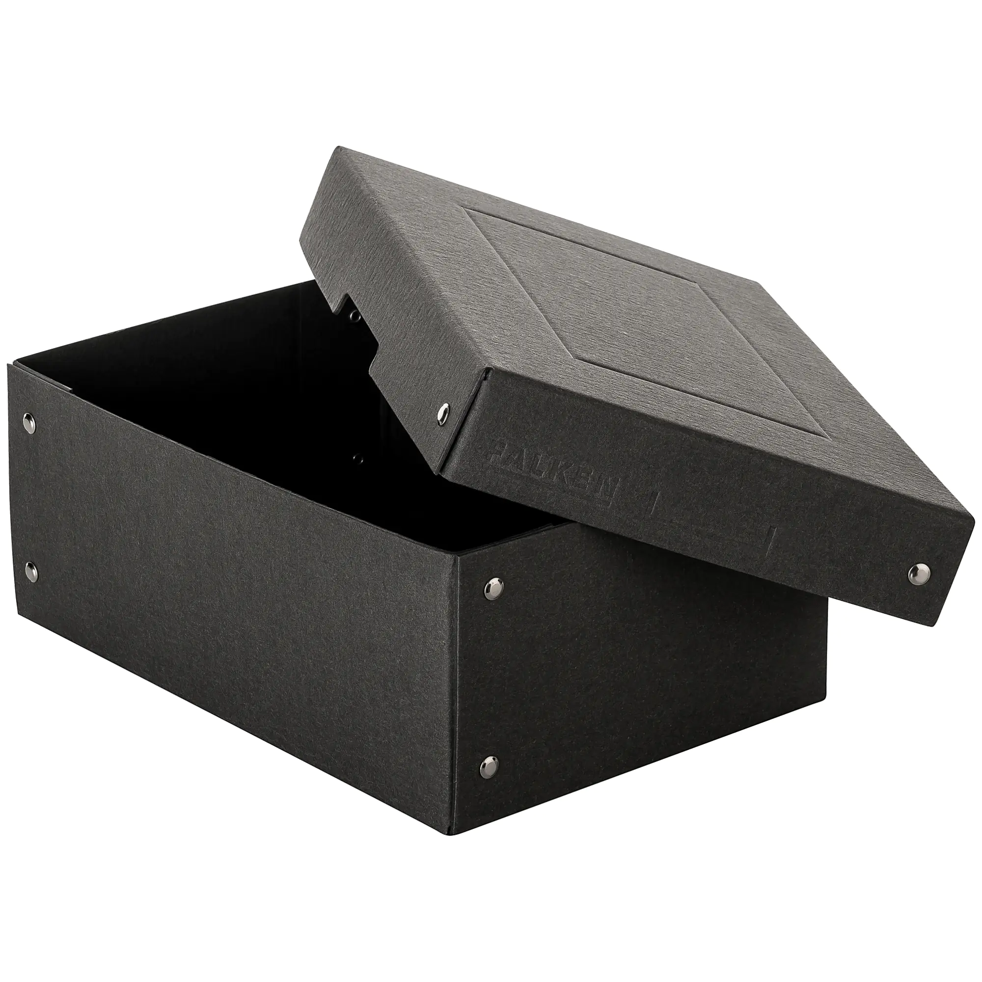 Falken Aufbewahrungsbox PURE Box Black A5 100mm sw aus der Kategorie Bürobedarf