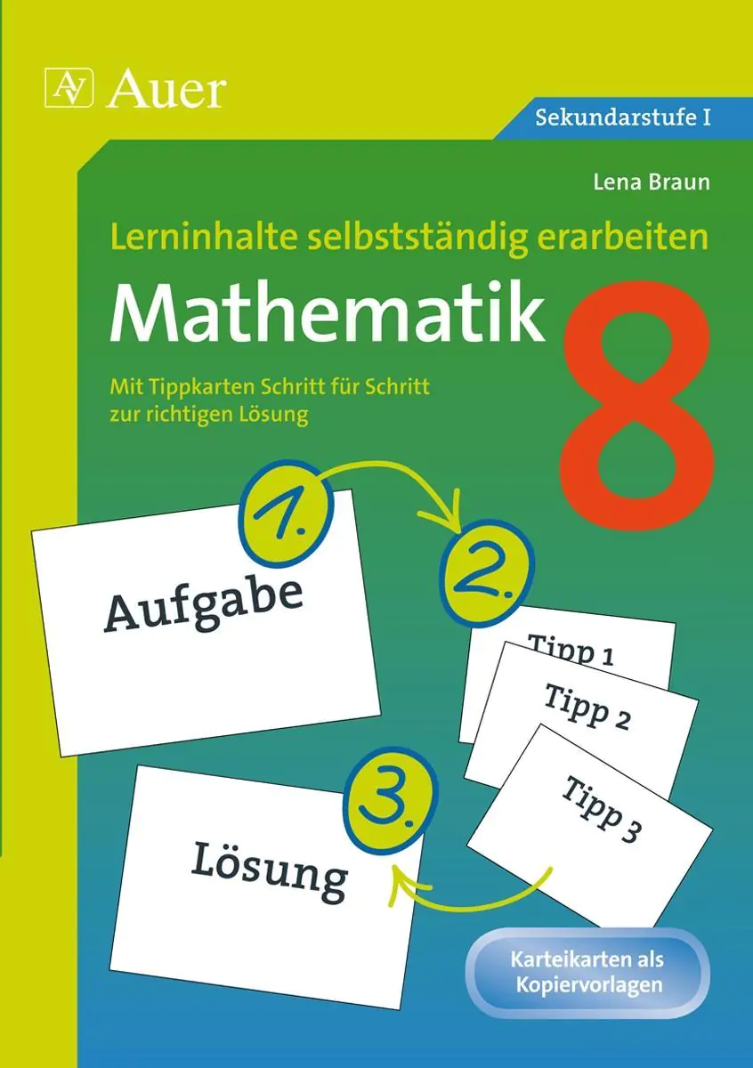 Lerninhalte selbstständig erarbeiten Mathematik 8 aus der Kategorie Mathematik