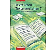 Texte lesen, Texte verstehen 7. Arbeitsheft aus der Kategorie Deutsch