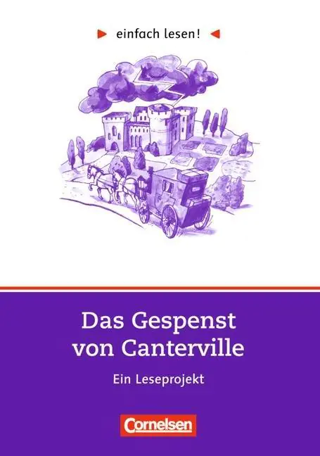 einfach lesen! Das Gespenst von Canterville. Aufgaben und Übungen aus der Kategorie Deutsch