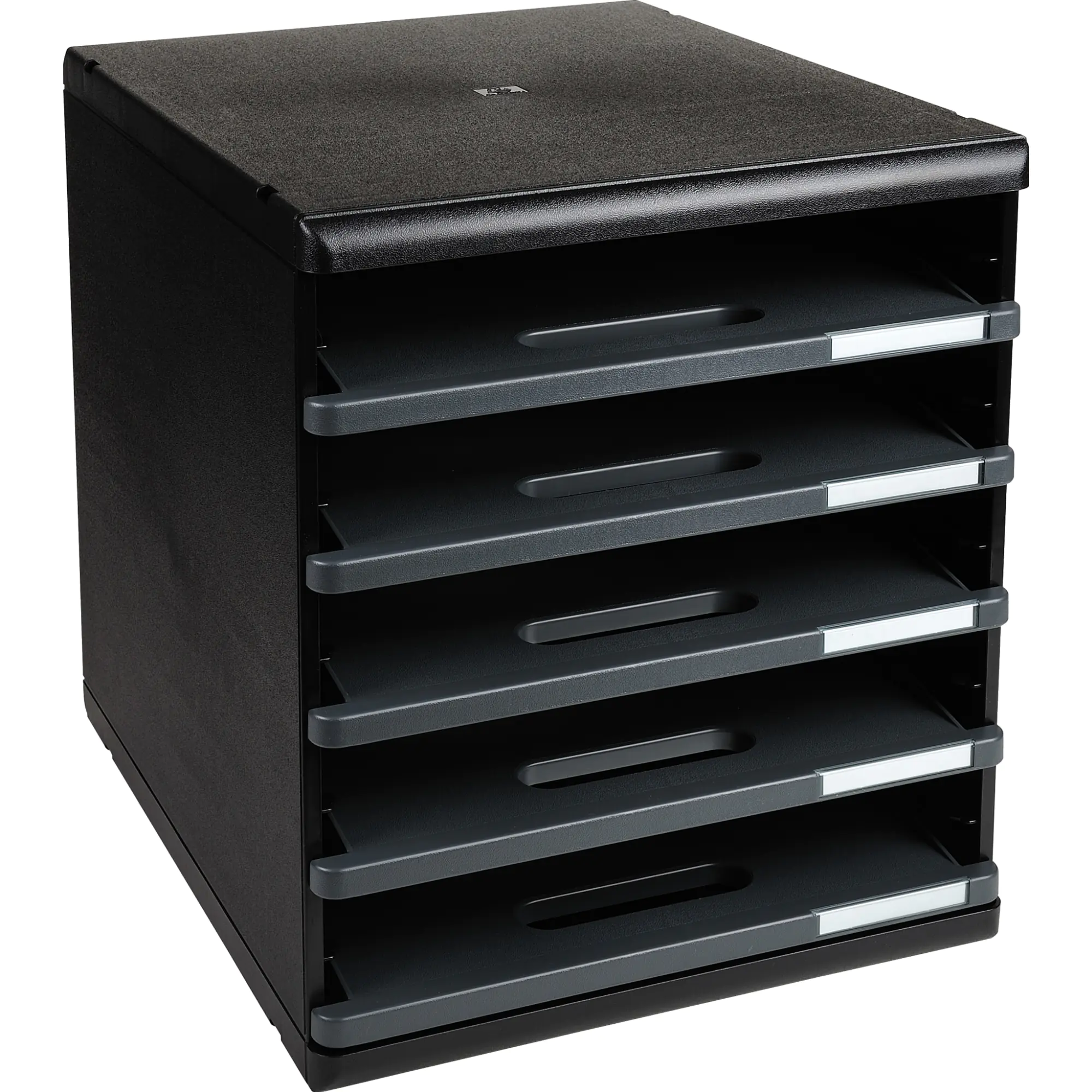 Exacompta Schubladenbox Modulo A4+ 5Sch offen sw/dgr aus der Kategorie Ordner & Ablage