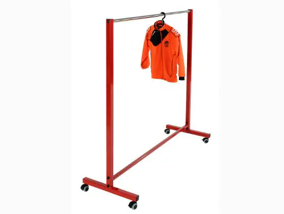 Garderobenständer, fahrbar, 100 cm breit, aus der Kategorie Garderobenständer