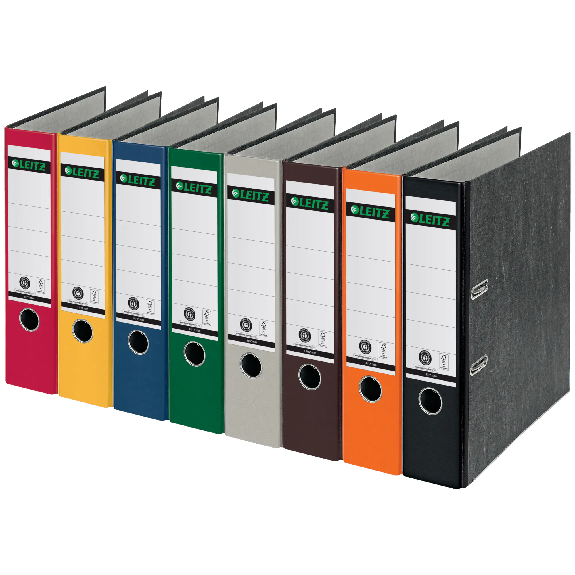 Leitz Ordner DIN A4 80mm RC grau aus der Kategorie Ordner
