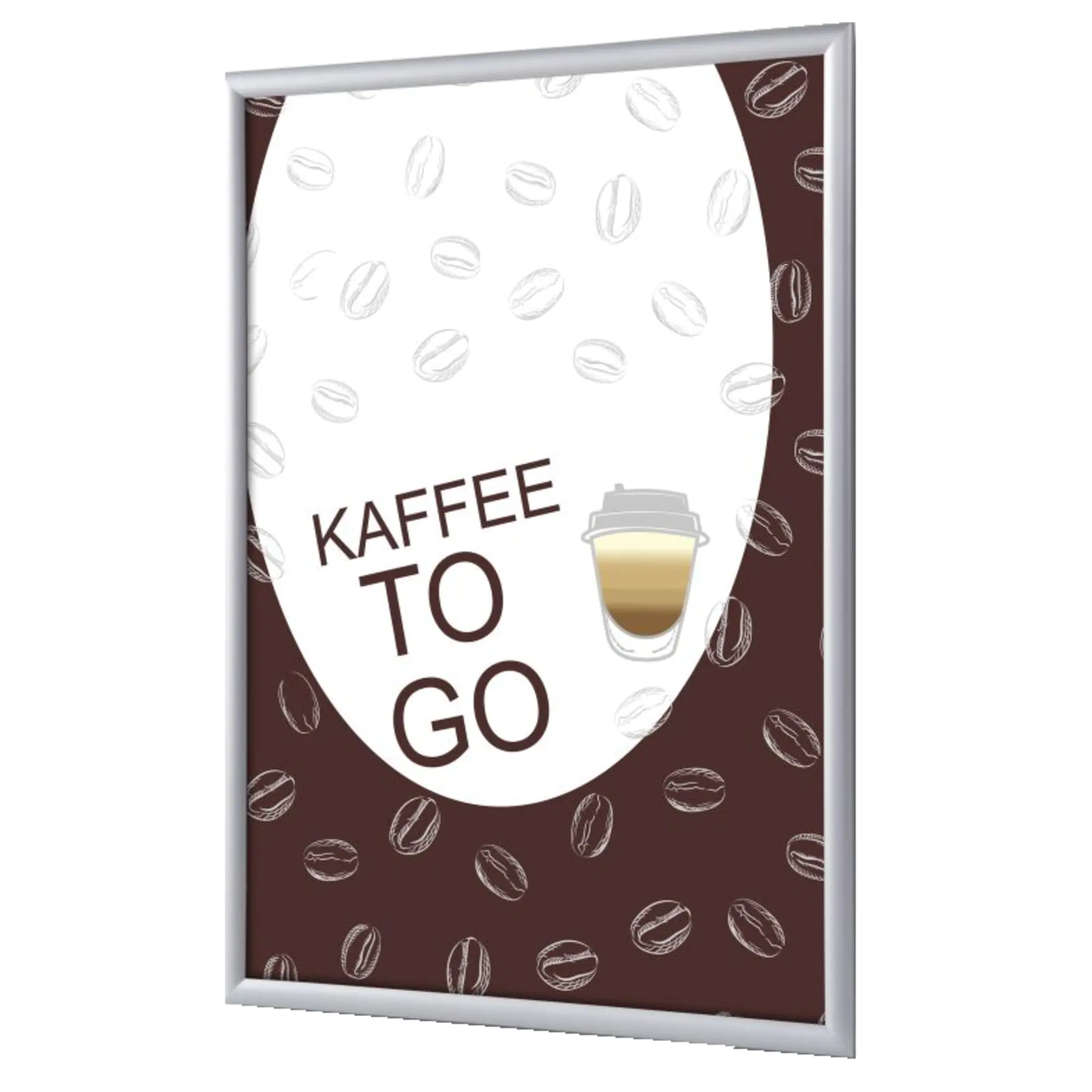 Showdown Klapprahmen A1 Kaffee To Go de aus der Kategorie Infotafeln