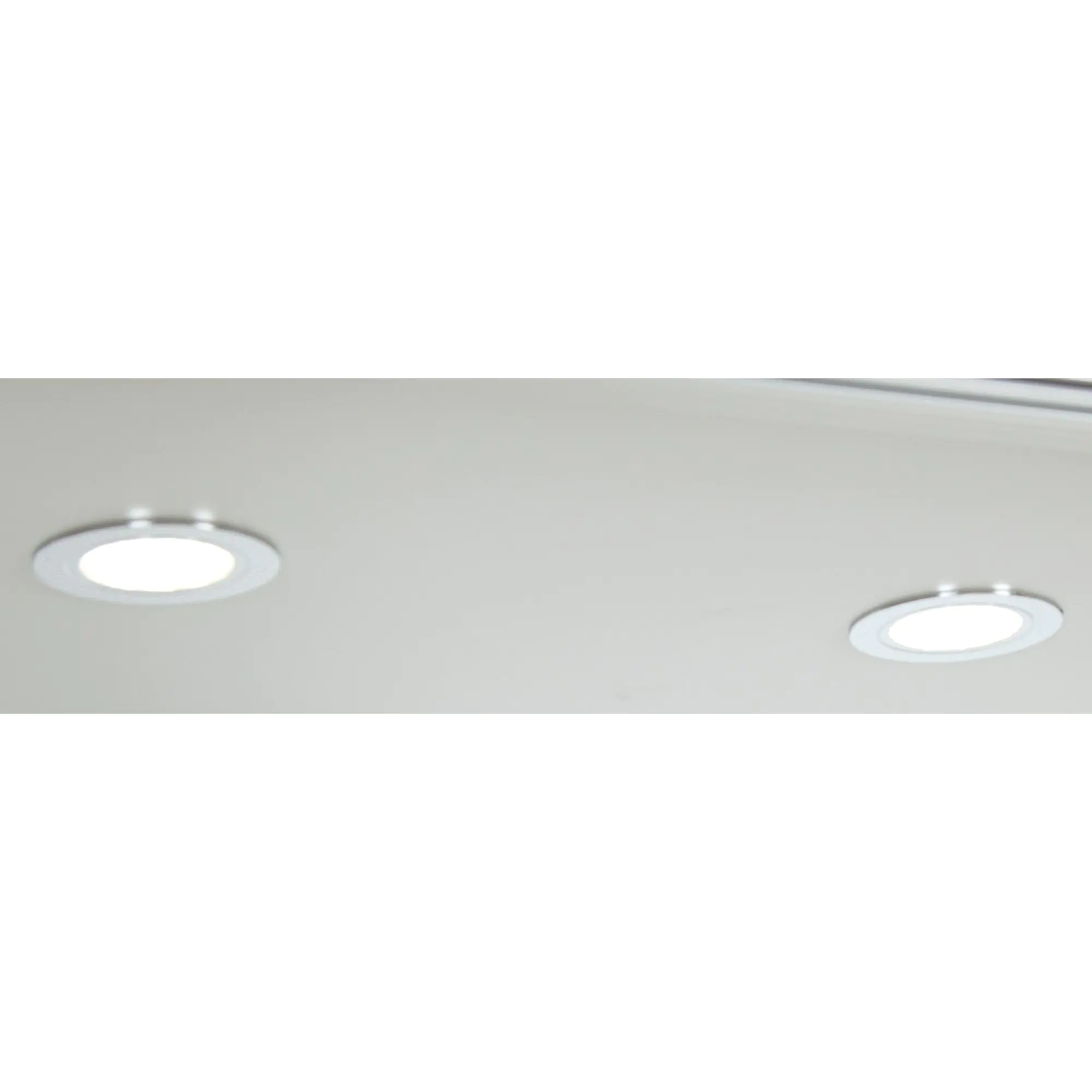 2 Spots, am obersten Vitrinenboden, neutral weiß,