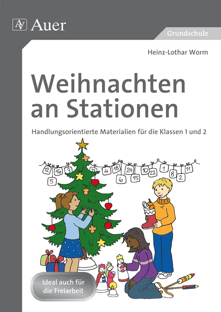 Weihnachten an Stationen 1-2 aus der Kategorie Deutsch