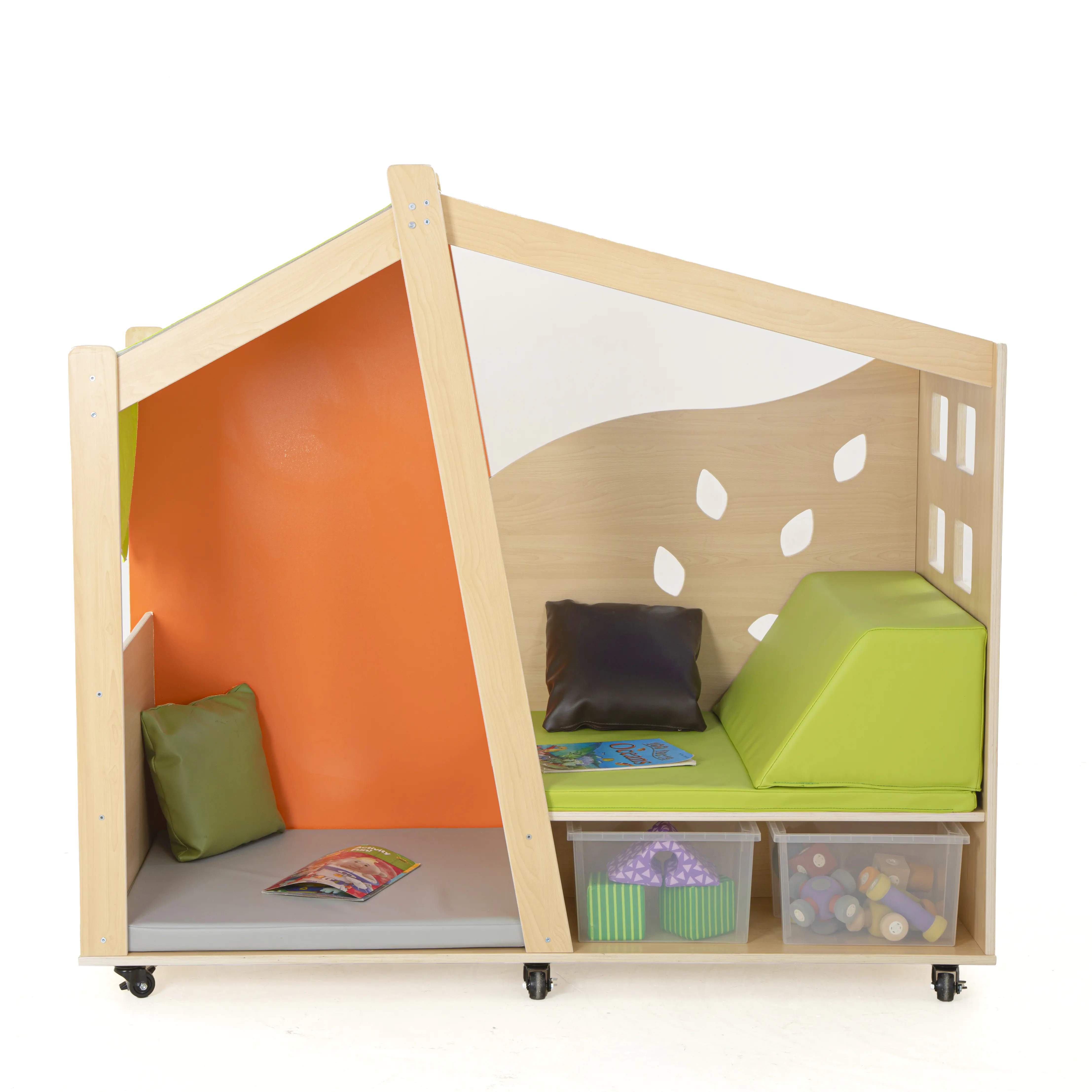 Wisdom | Spielhaus mobil | 120 x 120 x 140 cm | Holz aus der Kategorie Bausteine & Spiellandschaften