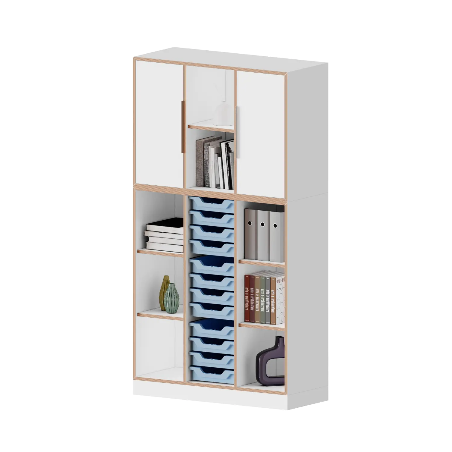 qickly® Regal, 5 OH, B/H/T: 104,2x176x42,6 cm aus der Kategorie Regale Schnelllieferprogramm