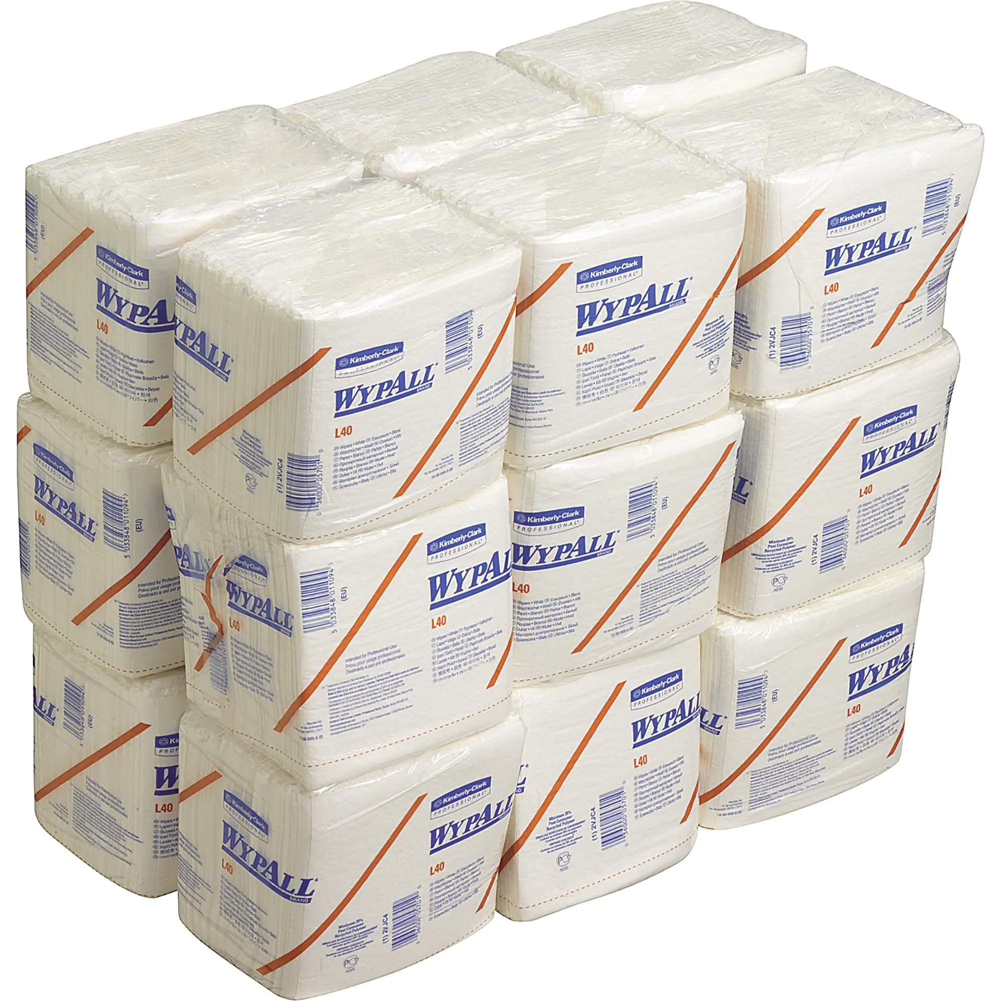WYPALL Wischtuch L40 1lg Viertelfalz 30,5x31,8cm 56St aus der Kategorie Reinigung