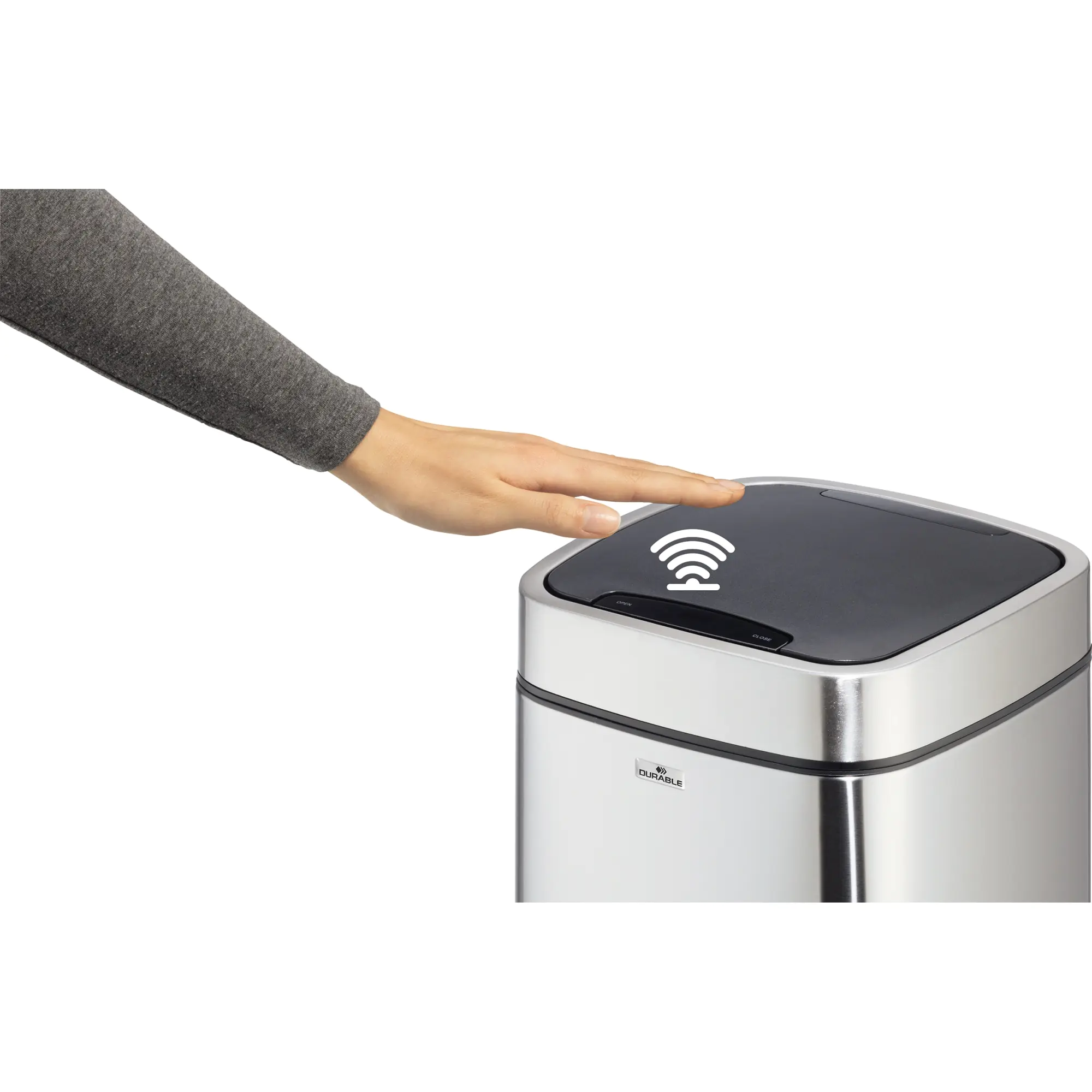 Durable Abfalleimer NO TOUCH Edelstahl 6l aus der Kategorie Abfalleimer