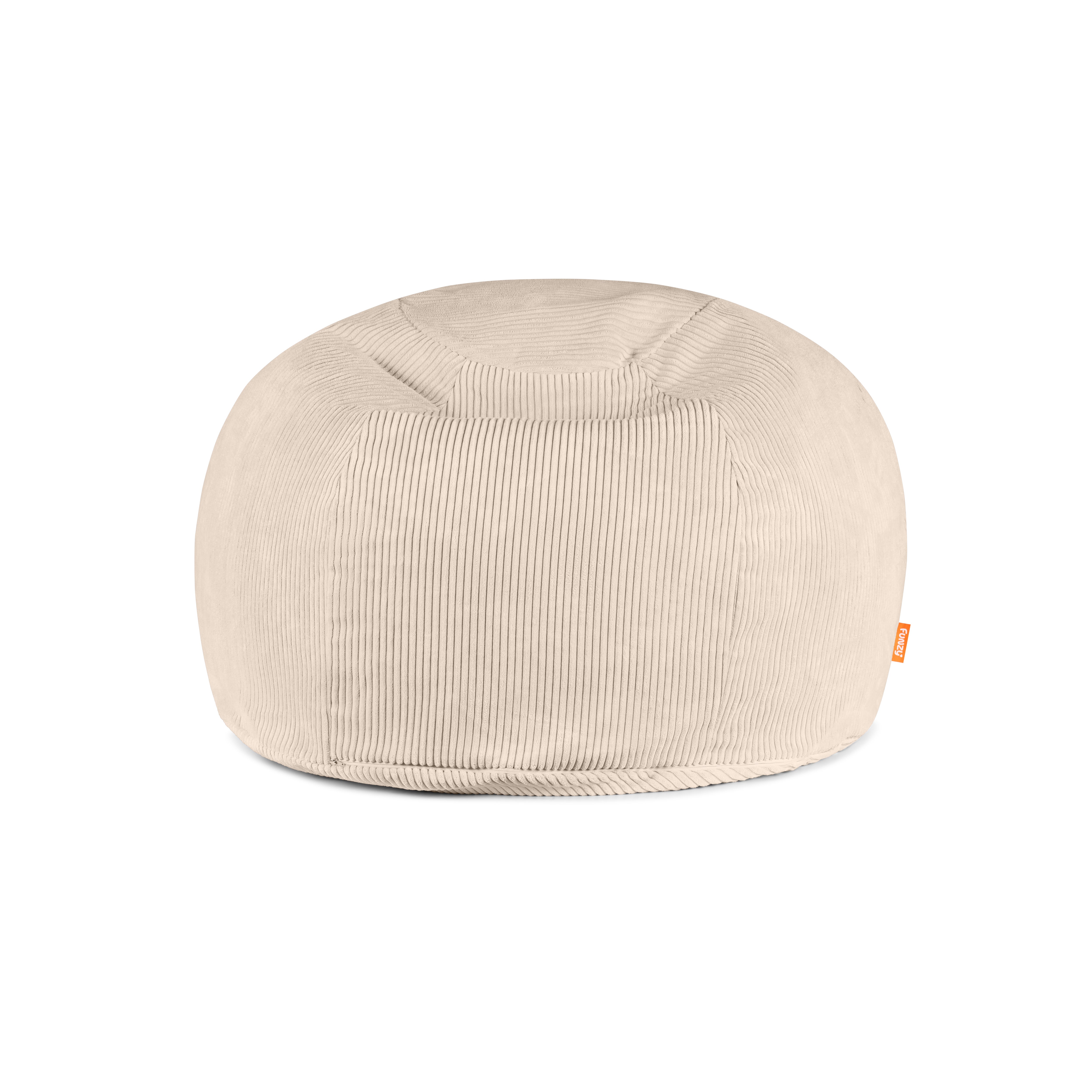 Funzy XL Sitzsack 85 × 50 × 50 cm (L × B × H), Gewicht 7,5kg mit Cordbezug aus der Kategorie Funzy