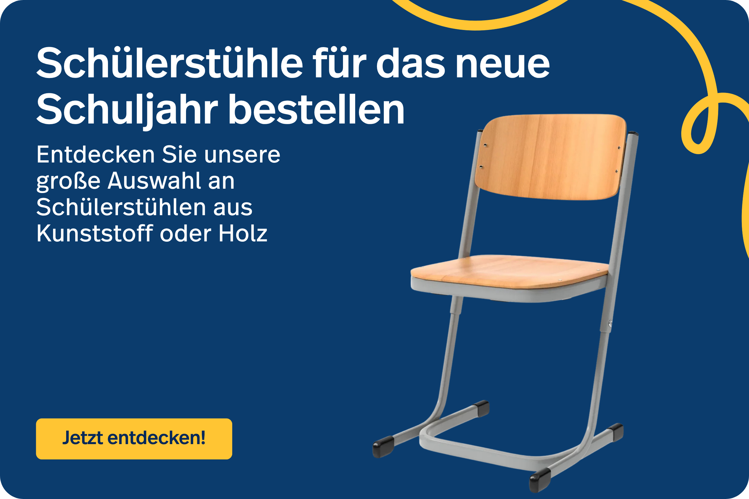 Schülerstühle für das neue Schuljahr bestellen