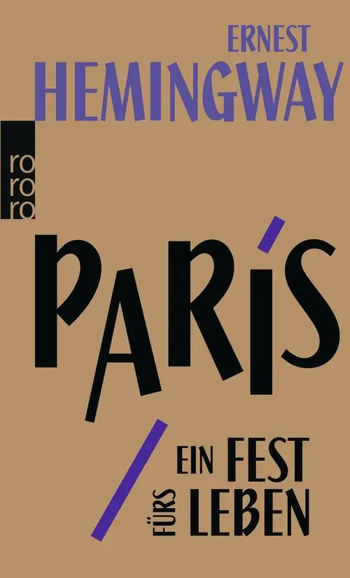 Paris, ein Fest fürs Leben aus der Kategorie Taschenbücher