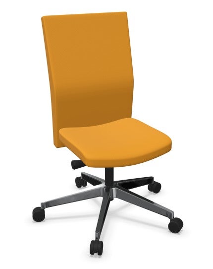 Bürodrehstuhl mit hoher Rückenlehne, ohne Armlehnen, SYNCHRO-Mechanismus aus der Kategorie Bürodrehstühle