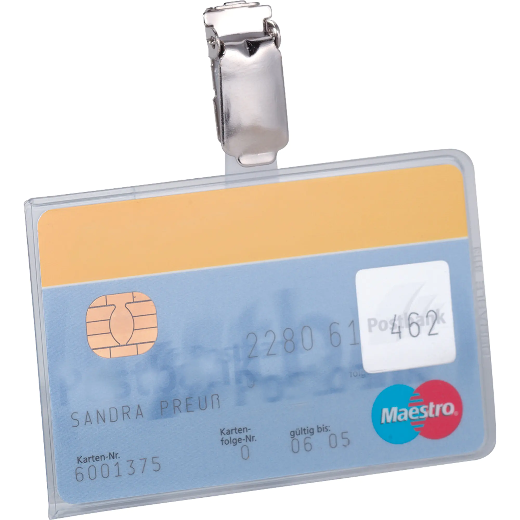 Durable Ausweishalter 90x54mm tr 25St aus der Kategorie Namensschilder