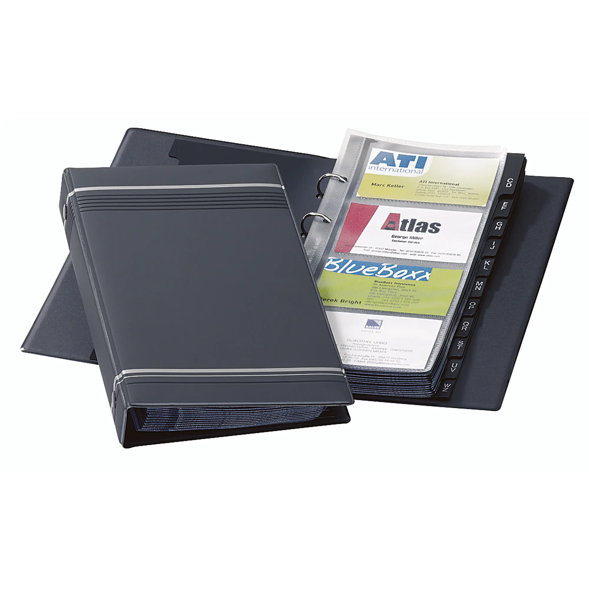 Durable Visitenkarten- Ringbuch VISIFIX max. 200K sw aus der Kategorie Visitenkarten & Zubehör