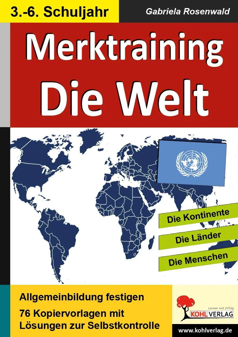Merktraining Die Welt aus der Kategorie Schulbücher