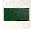 Wandtafel Stahl grün, 200x100 cm, ohne Kreideablage, aus der Kategorie Langwandtafeln Grün