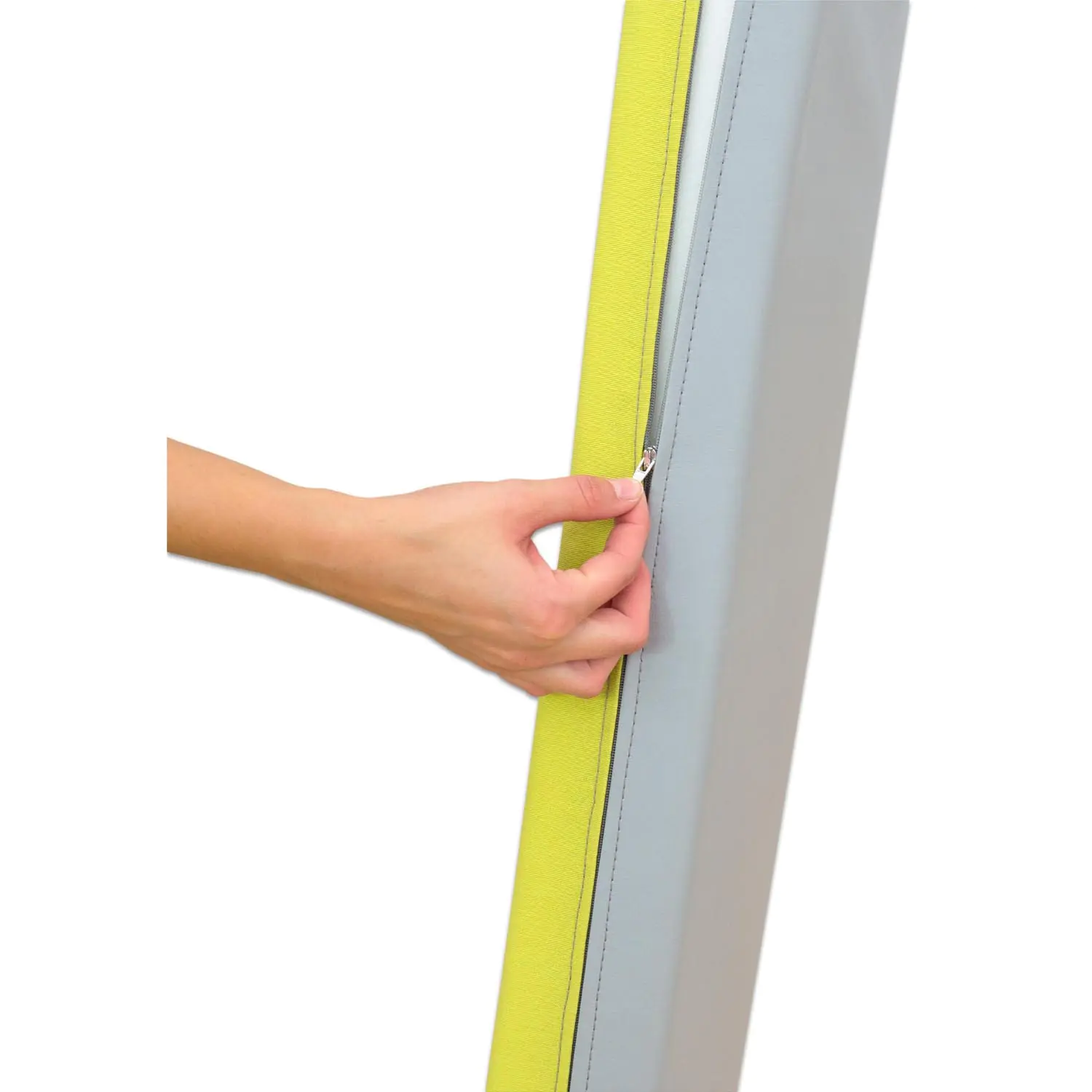 Liegepolster 115 x 60 x 6 cm, Farbe hellgrün/grau aus der Kategorie Spielpodeste