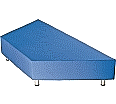 Sitzelement, Trapez groß, 224x97 cm (B/T), Höhe 40 cm,