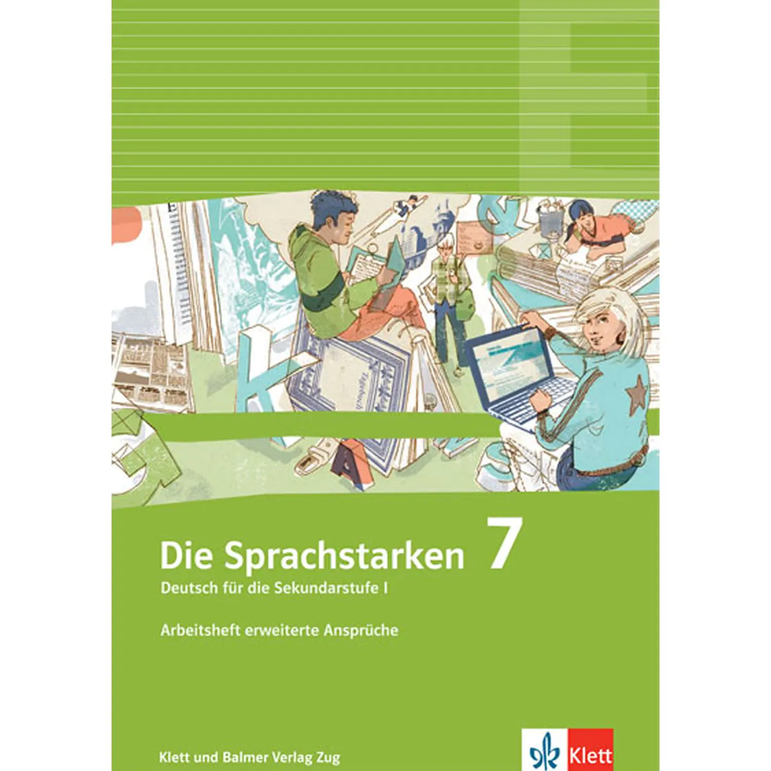 Die Sprachstarken 7, Arbeitsbuch erweiterte Anspruch aus der Kategorie Deutsch