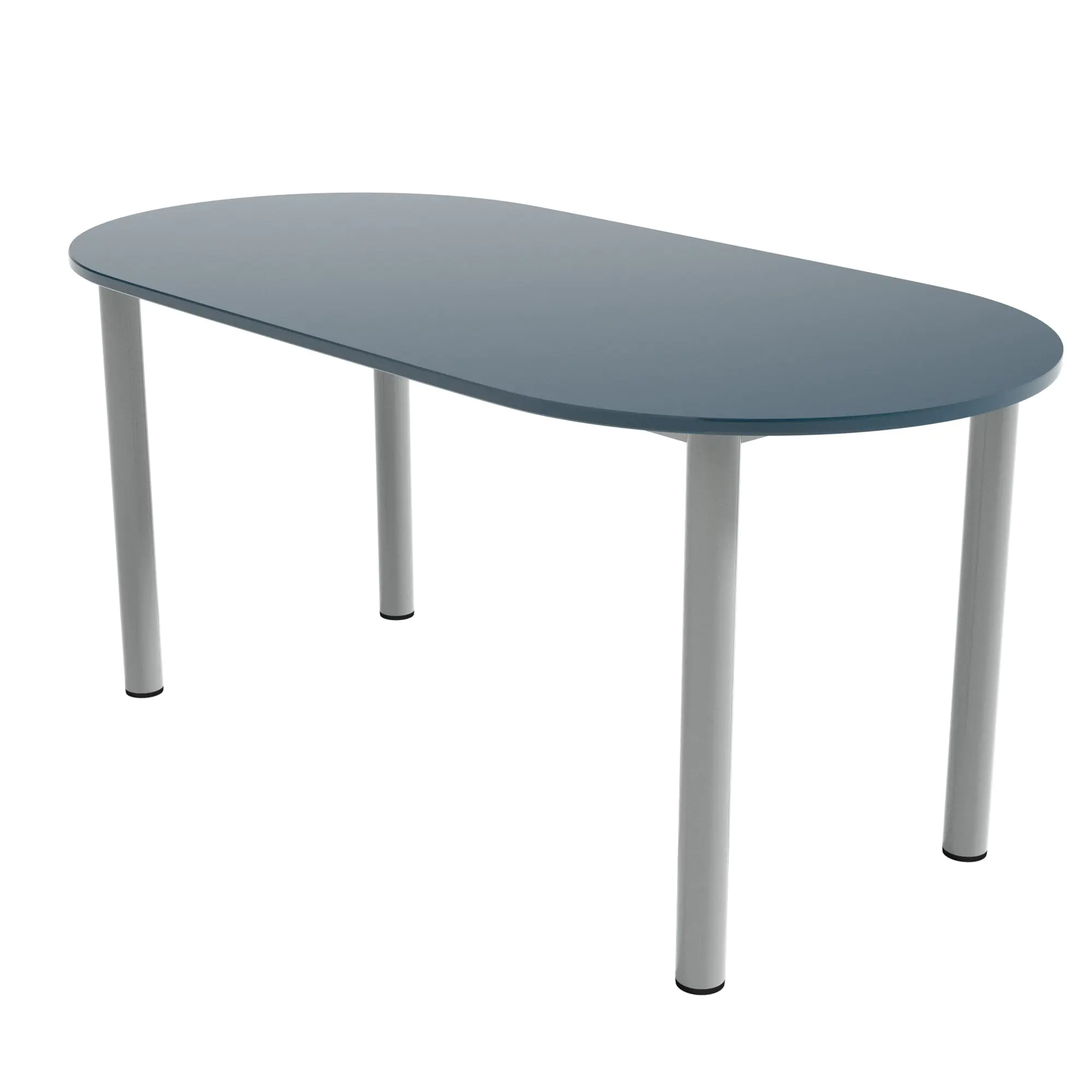 Ovaler Ergänzungstisch, 158x80 cm (BxT), höhenverstellbar 58-72 cm, aus der Kategorie Rundtische