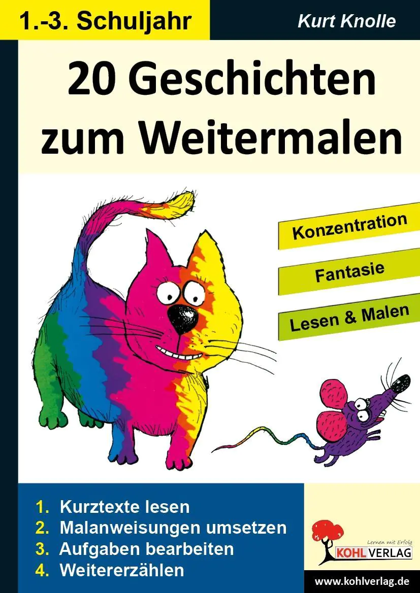 20 Geschichten zum Weitermalen / Band 1 (1.-2. Sj.) aus der Kategorie Kunst