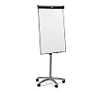 Flipchart fahrbar, magnethaftend, ohne zusätzlichen Papierhalter,Sternfuß aus der Kategorie Flipcharts