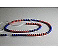 Riesen Rechenkette 100er Zahlenraum, Kunststoffkugeln 10 rot/ 10 blau aus der Kategorie Rechenketten