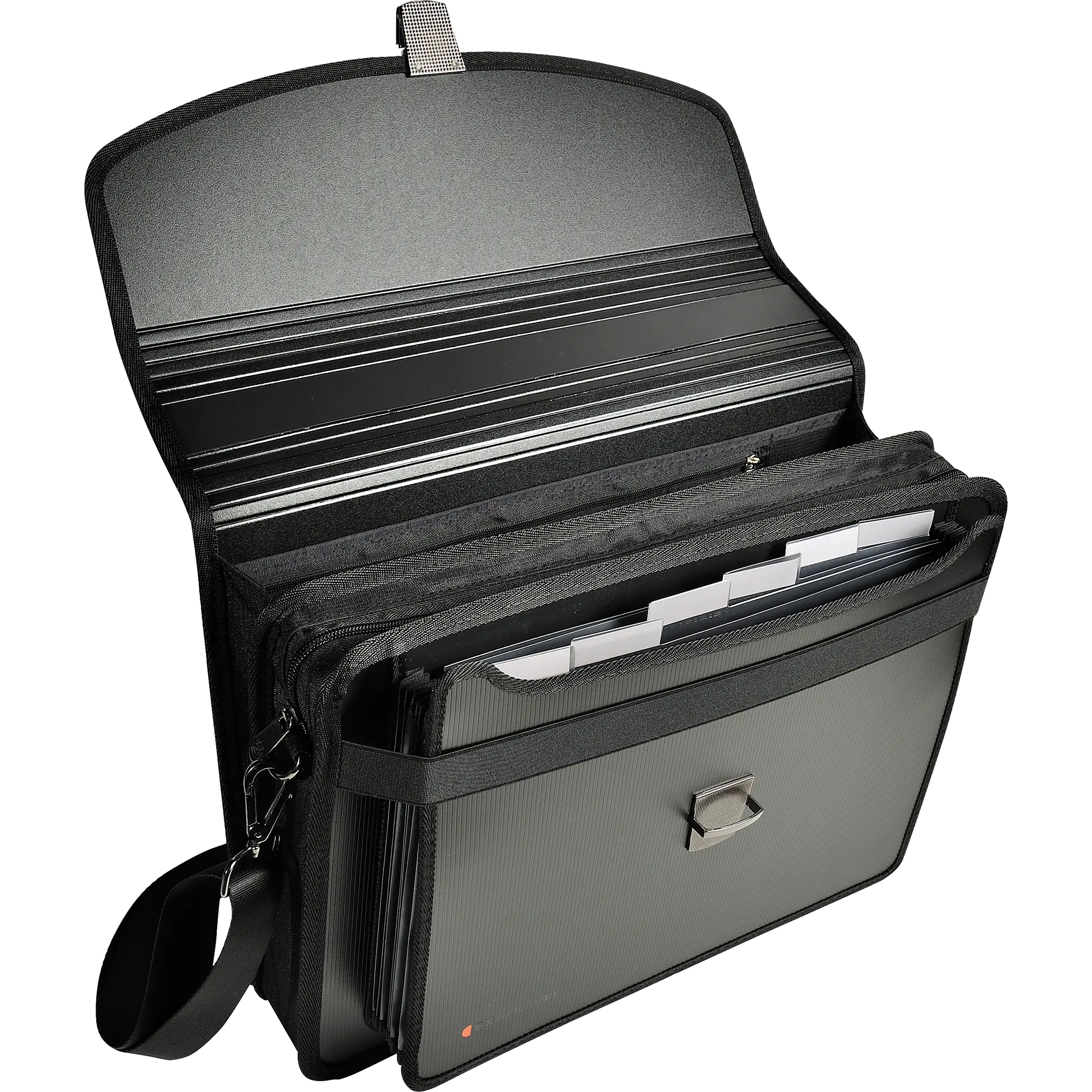 Exacompta Schultertasche Exatravel 31x40x9cm sw aus der Kategorie Taschen & Koffer