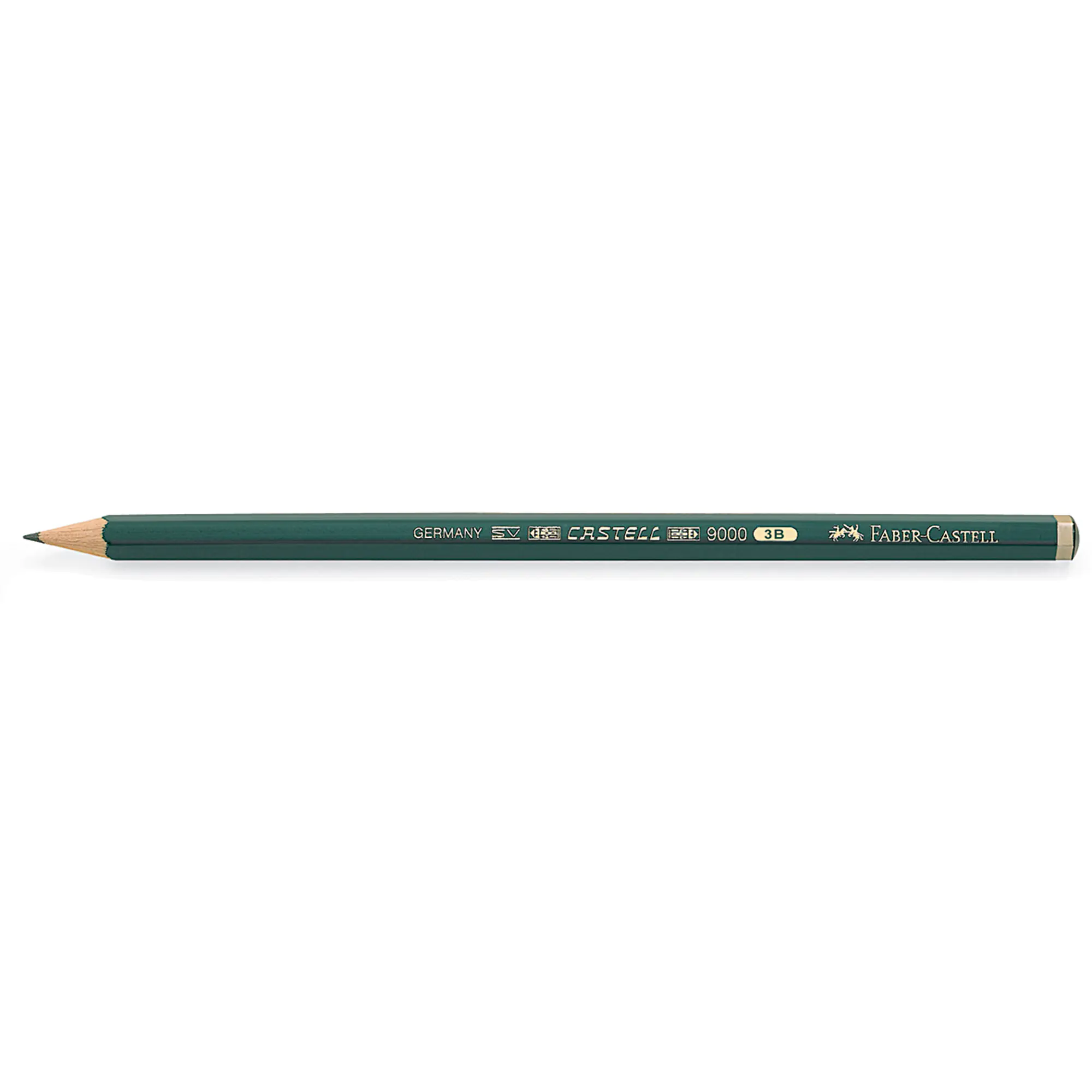 Faber-Castell Bleistift CASTELL 9000 3B dunkelgrün aus der Kategorie Stifte & Zubehör