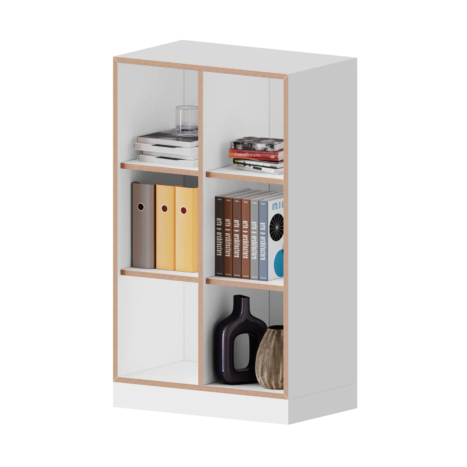 qickly® Regal, 3 OH, B/H/T: 70,1x119,1x42,6 cm aus der Kategorie Regale Schnelllieferprogramm