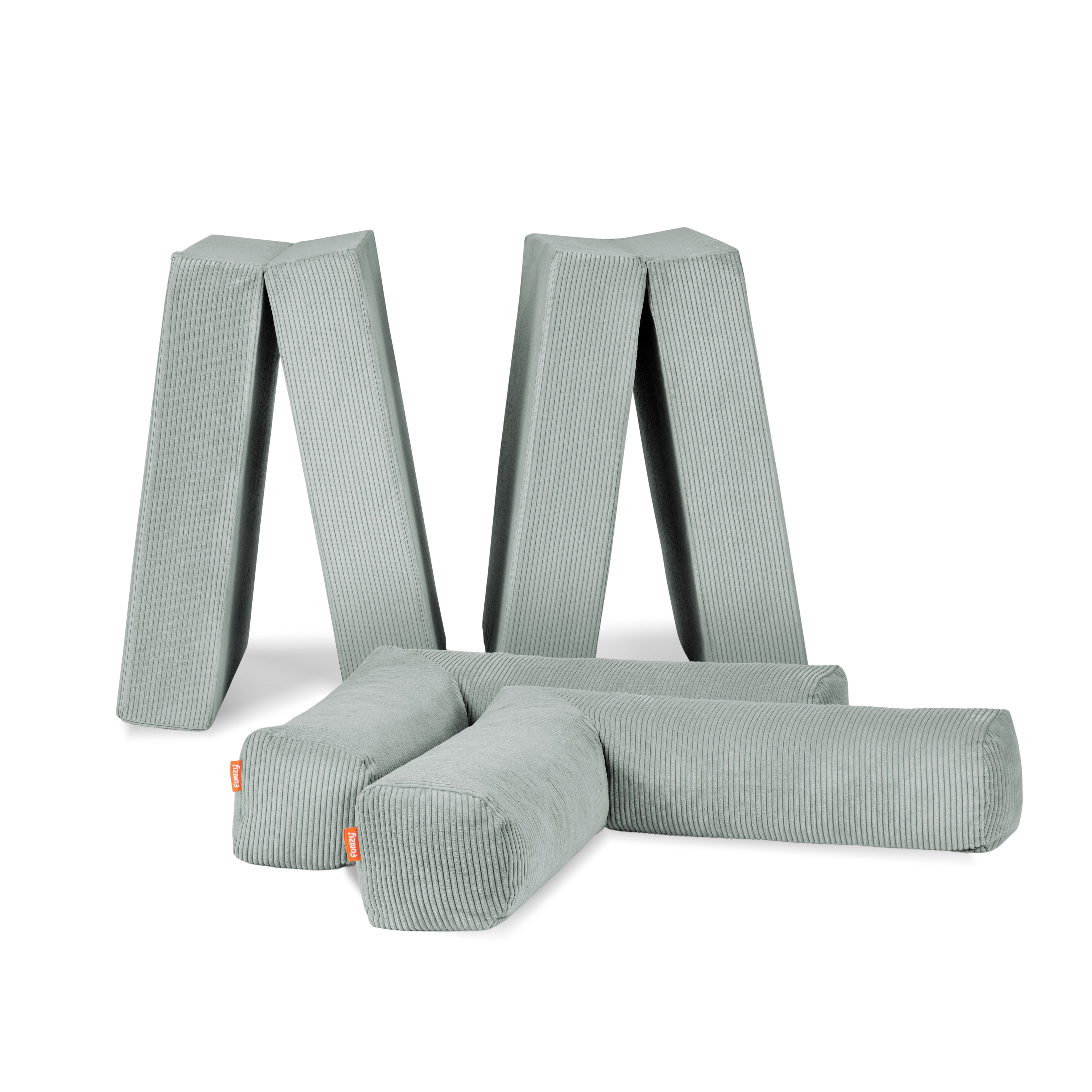 Funzy Spielsofa 2-Sitzer 210 × 105 × 72 cm (B×L×H), Gewicht 47 kg mit Cordbezug aus der Kategorie Funzy