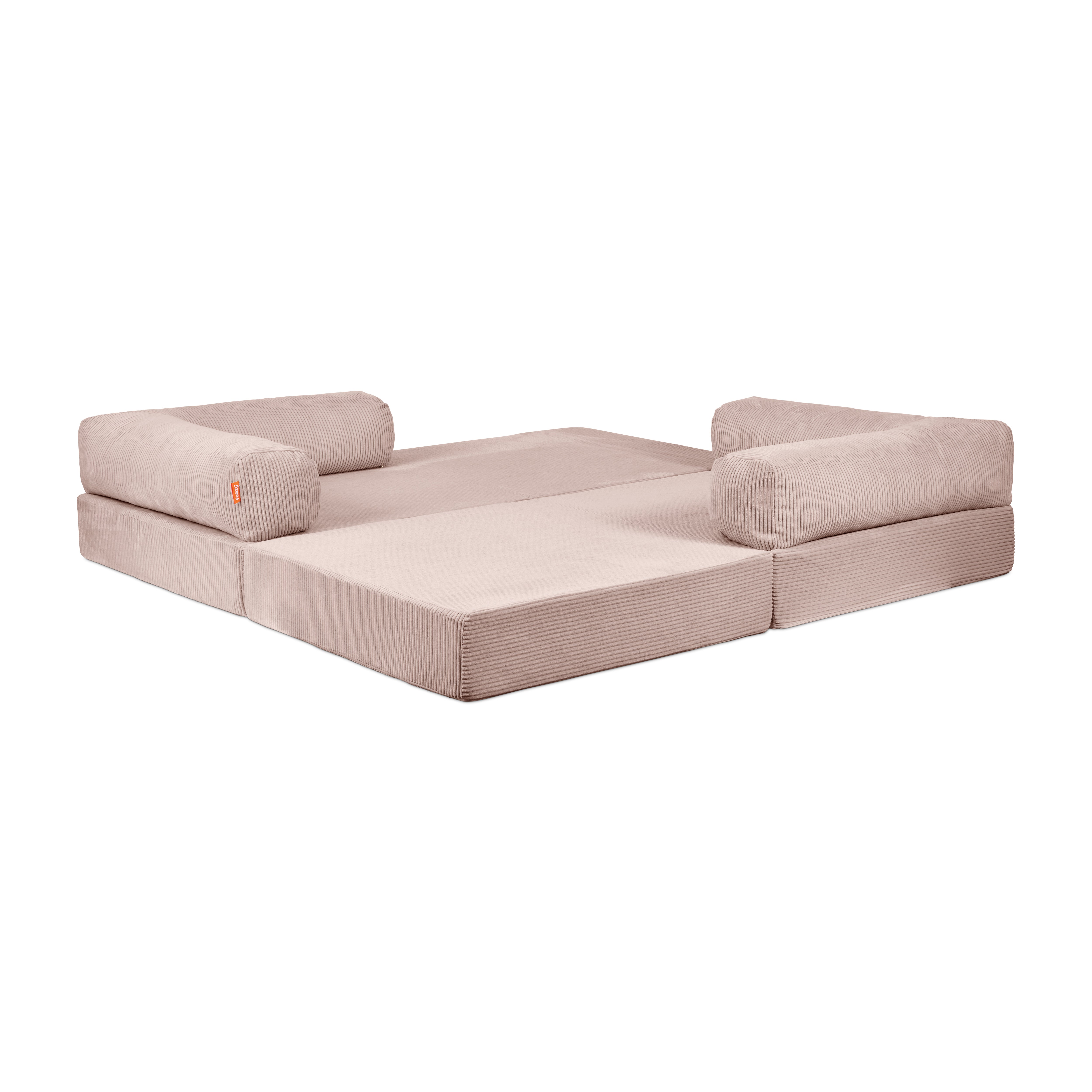 Funzy Spielsofa 2-Sitzer 210 × 105 × 72 cm (B×L×H), Gewicht 47 kg mit Cordbezug aus der Kategorie Funzy