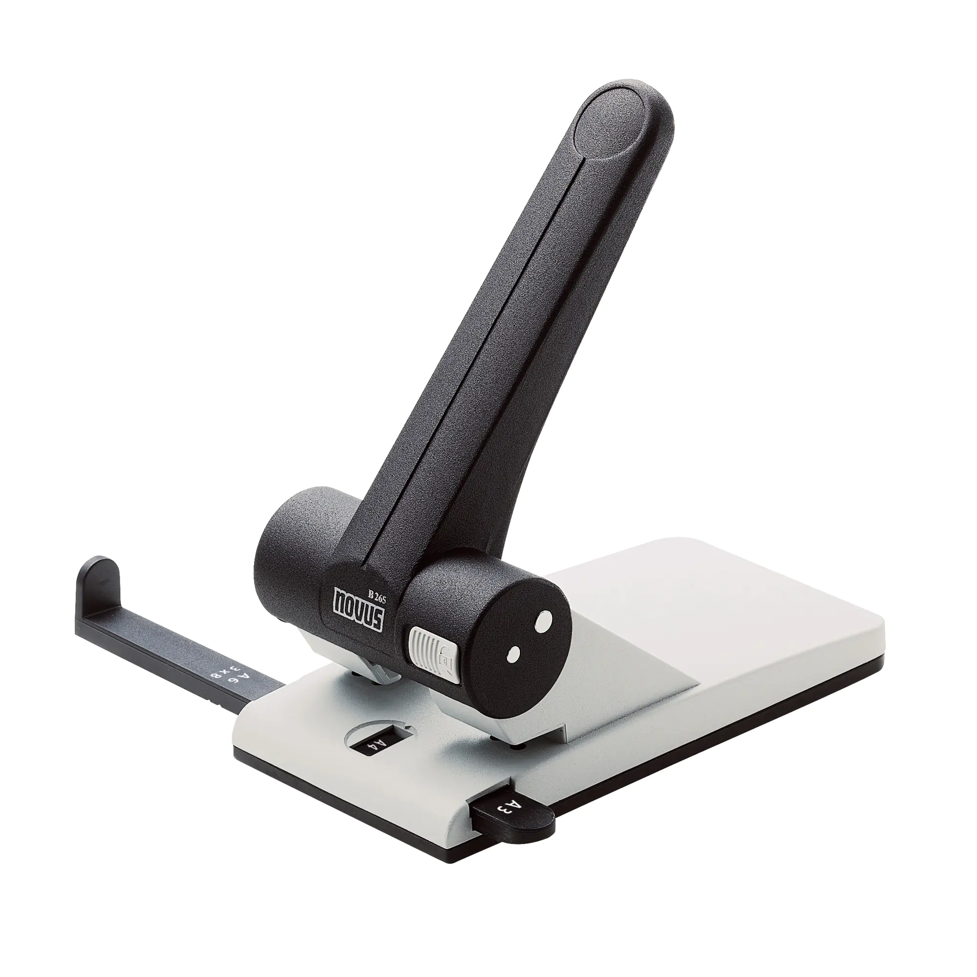 Novus Locher B265 max. 65Bl. Metall l.gr/t.sw aus der Kategorie Locher