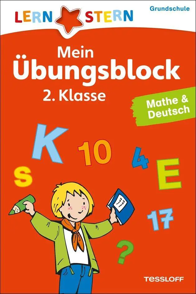 Lernstern: Mein Übungsblock 2. Klasse. Mathe & Deutsch aus der Kategorie Mathematik