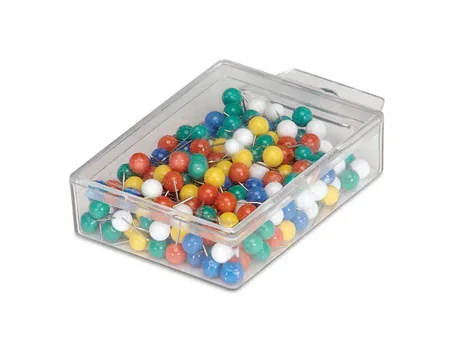 Signal-Nadeln, 200 Stück/Dose, farbig sortiert aus der Kategorie Zubehör