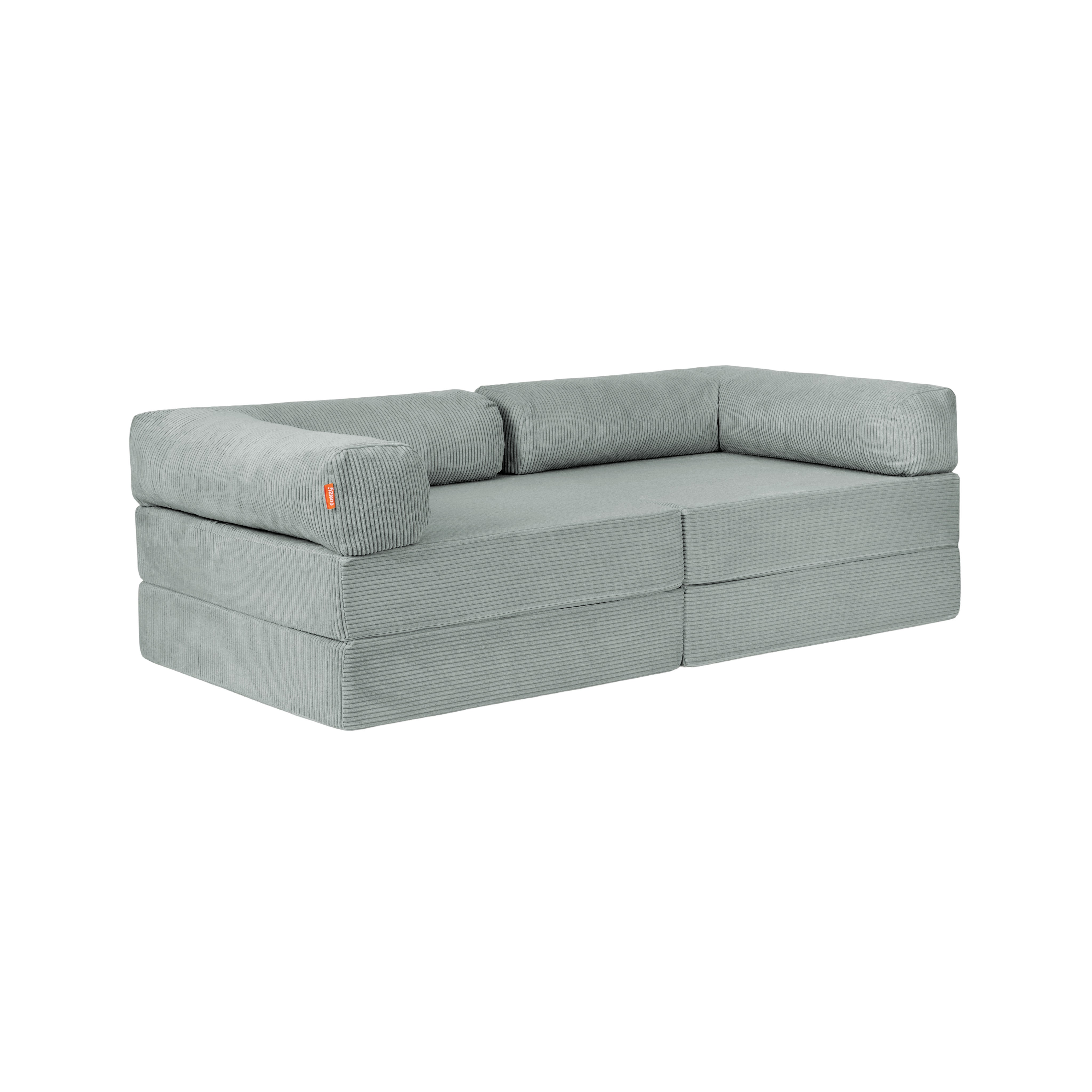 Funzy Spielsofa 2-Sitzer 210 × 105 × 72 cm (B×L×H), Gewicht 47 kg mit Cordbezug aus der Kategorie Funzy