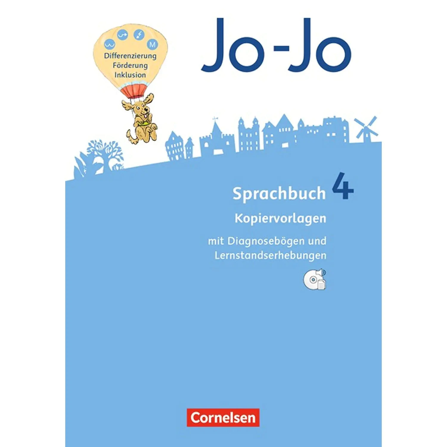 Jo-Jo Sprachbuch 4. Schuljahr. Kopiervorlagen mit CD-ROM aus der Kategorie Deutsch