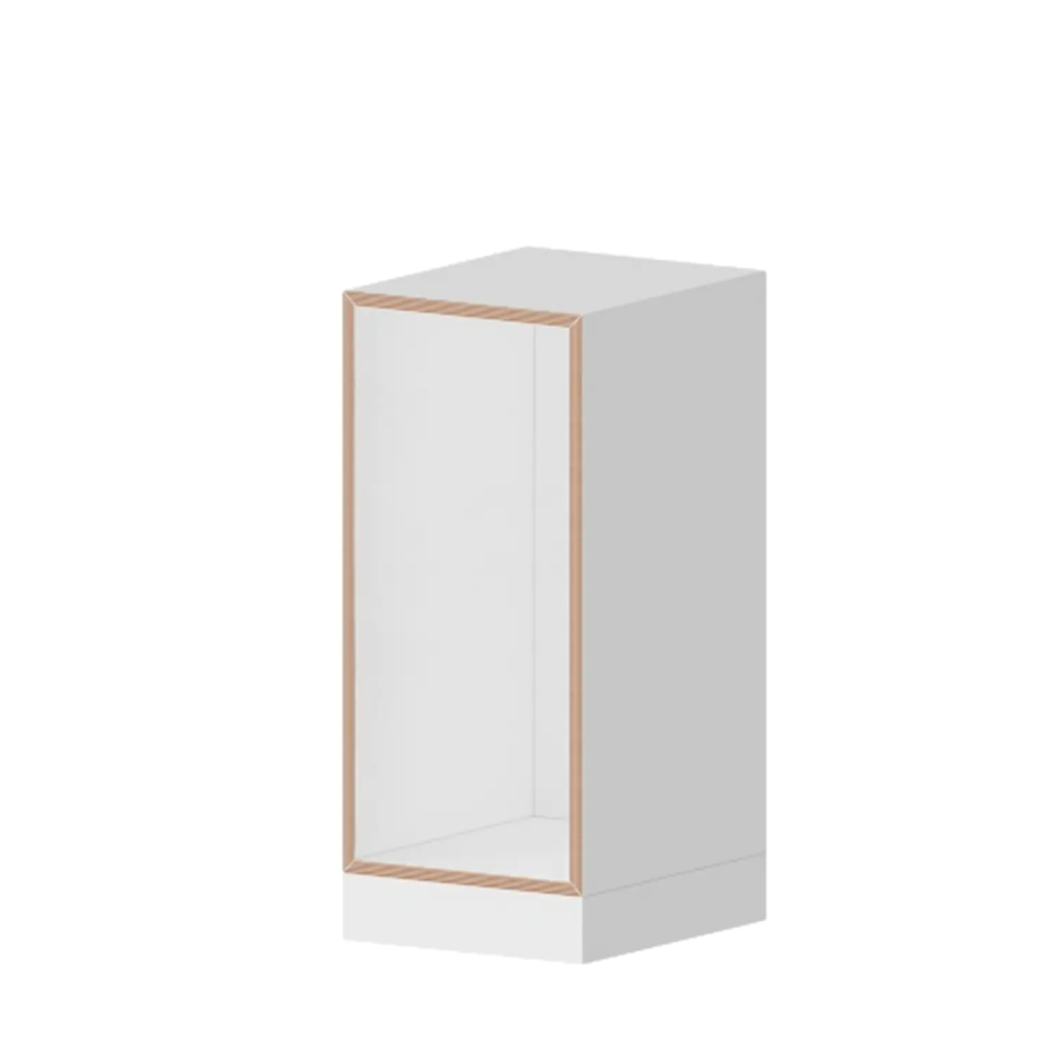 qickly® Einerregal Korpus, 2 OH, B/H/T: 36x74,3x42,6 cm aus der Kategorie Regale Schnelllieferprogramm