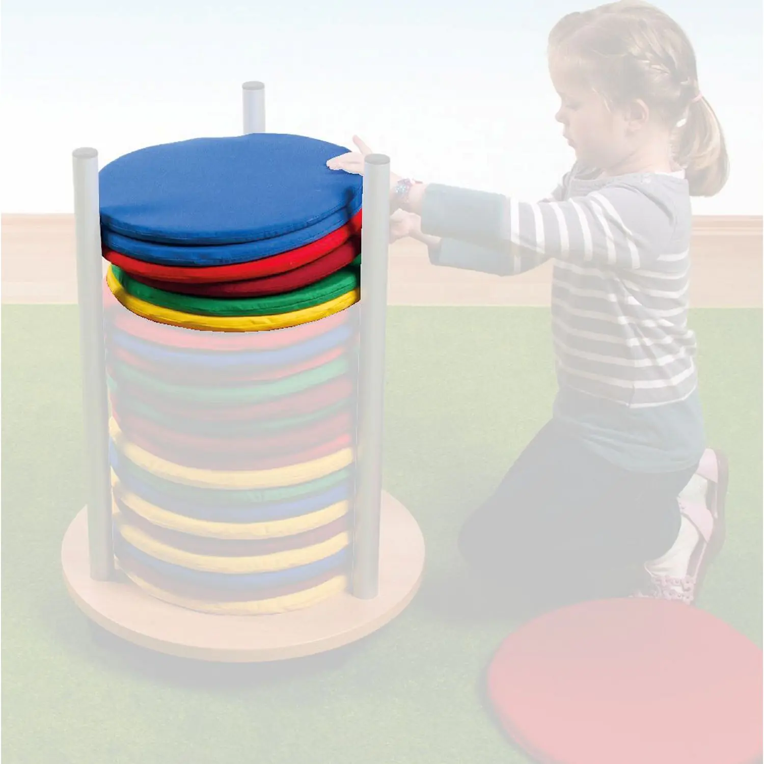 Sitzkissen, Set mit 6 Sitzkissen, wird geliefert in den Farben aus der Kategorie Entspannt Sitzen & Kuscheln