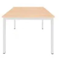 Quadrattisch 60 x 60 cm, Quadratrohr 30x30mm, Tischplatte melamin bitte Dekor angeben aus der Kategorie Quadrattische